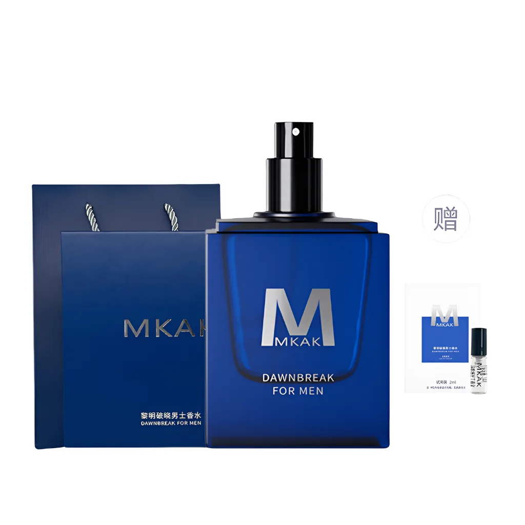 MKAK Мужской туалетный аромат Daybreak Dawn с мягким водным аккордом, 50 мл, [Box]Daybreak Dawn Men's Perfume 50ml