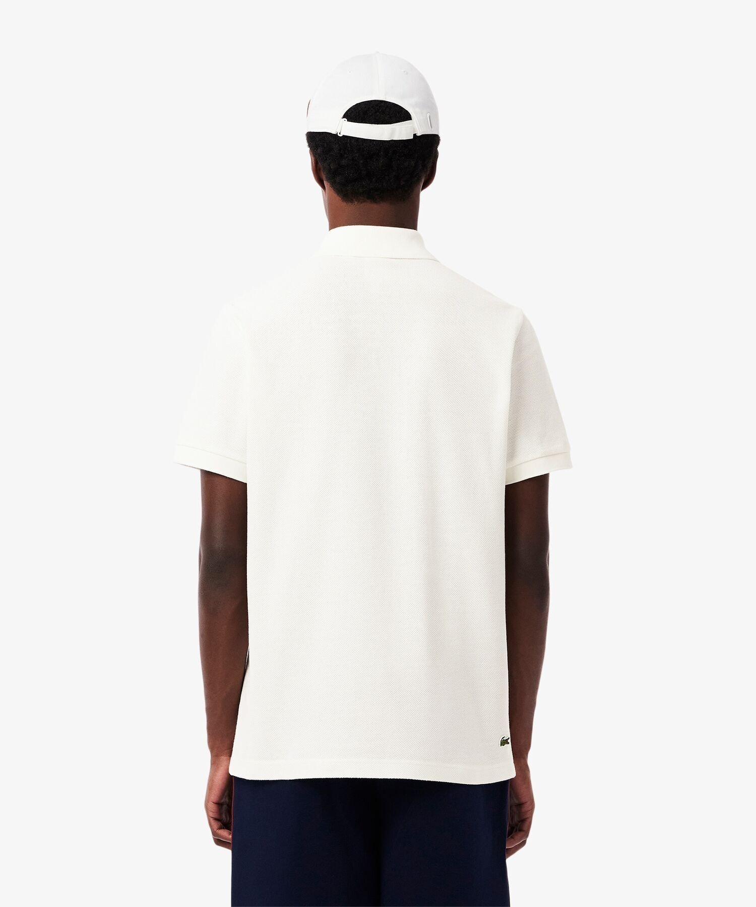 Футболка-поло с символикой Roland Garros для судей Lacoste, white — фото 3