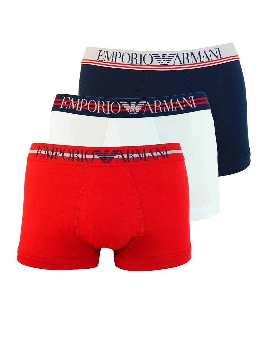 

Трусы Emporio Armani Boxer shorts, цвет blue/bright red/white
