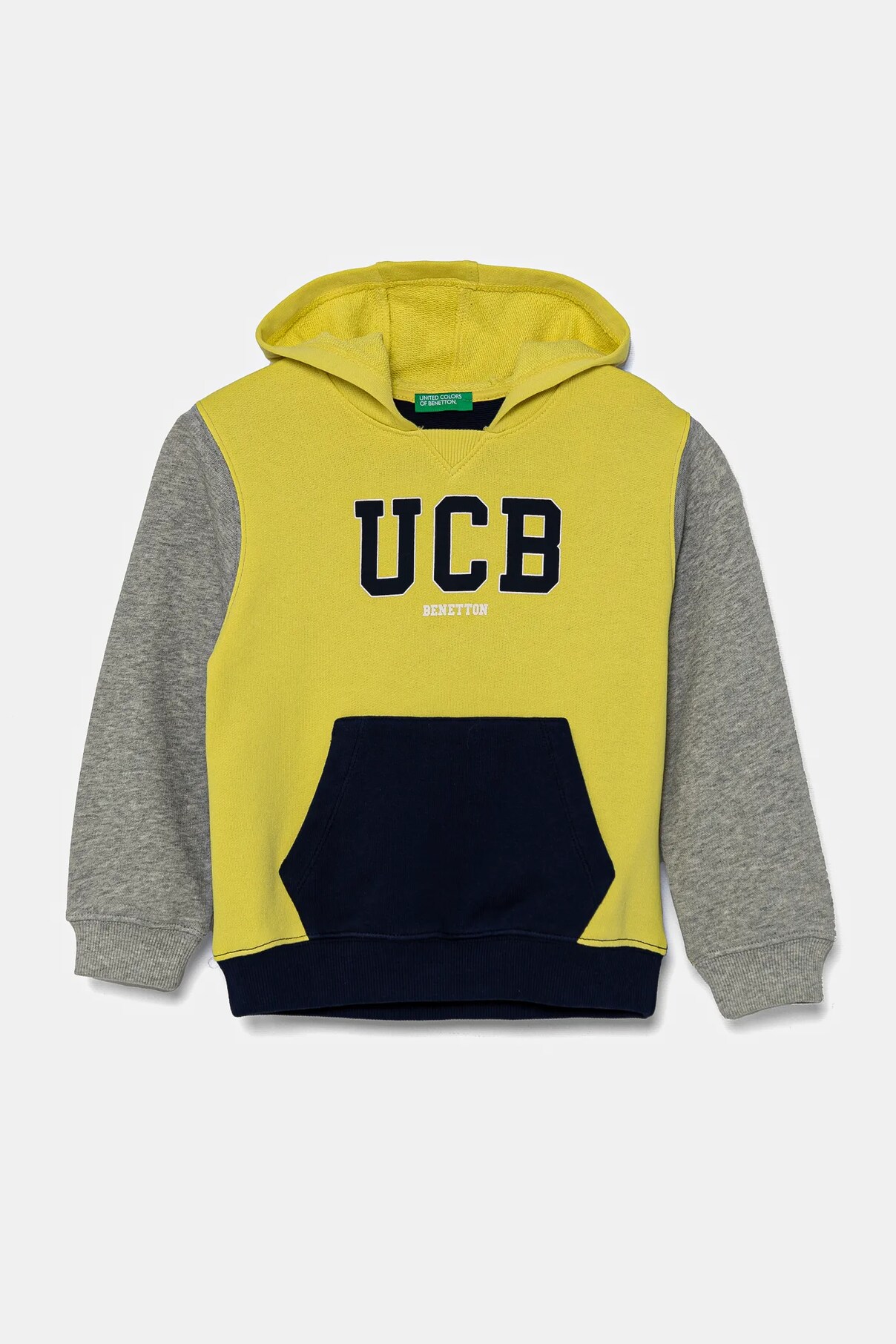 

Детская хлопковая толстовка United Colors Of Benetton, зеленый