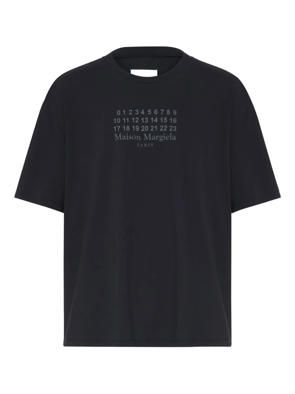

Футболка с цифровым логотипом MAISON MARGIELA, синий