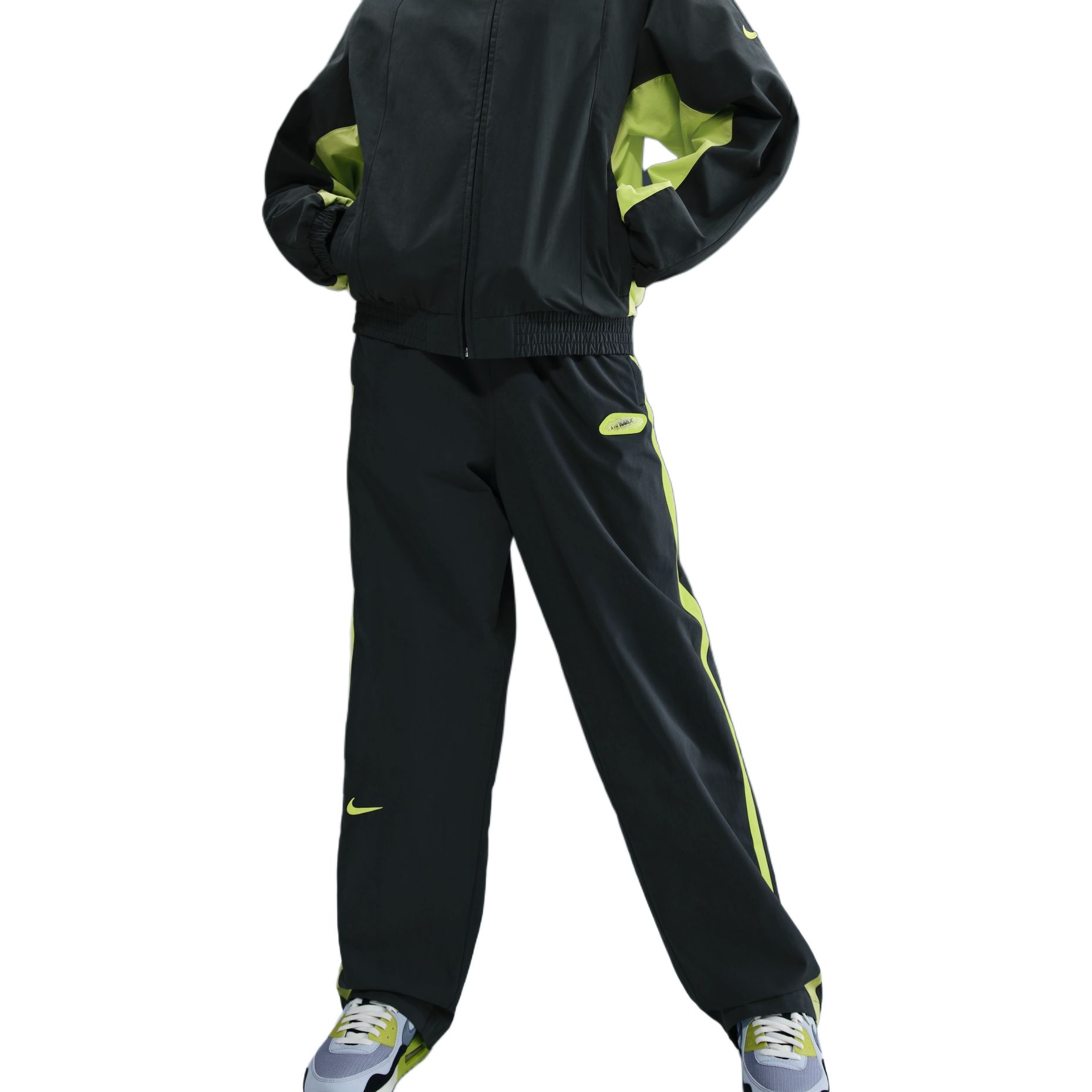 

Патта совместный бренд повседневные брюки men's Nike, черный