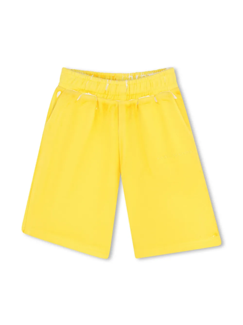 

Шорты с вышитым логотипом Marc Jacobs Kids, желтый