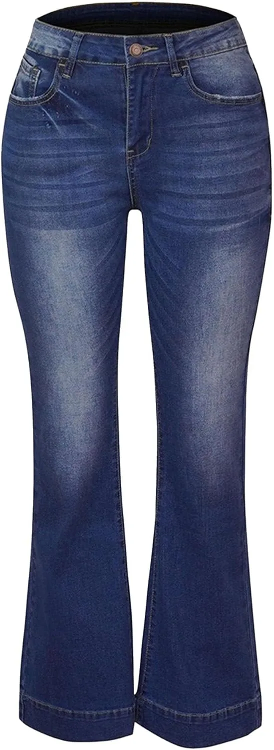 

Женские брюки с высокой талией и расклешенным низом