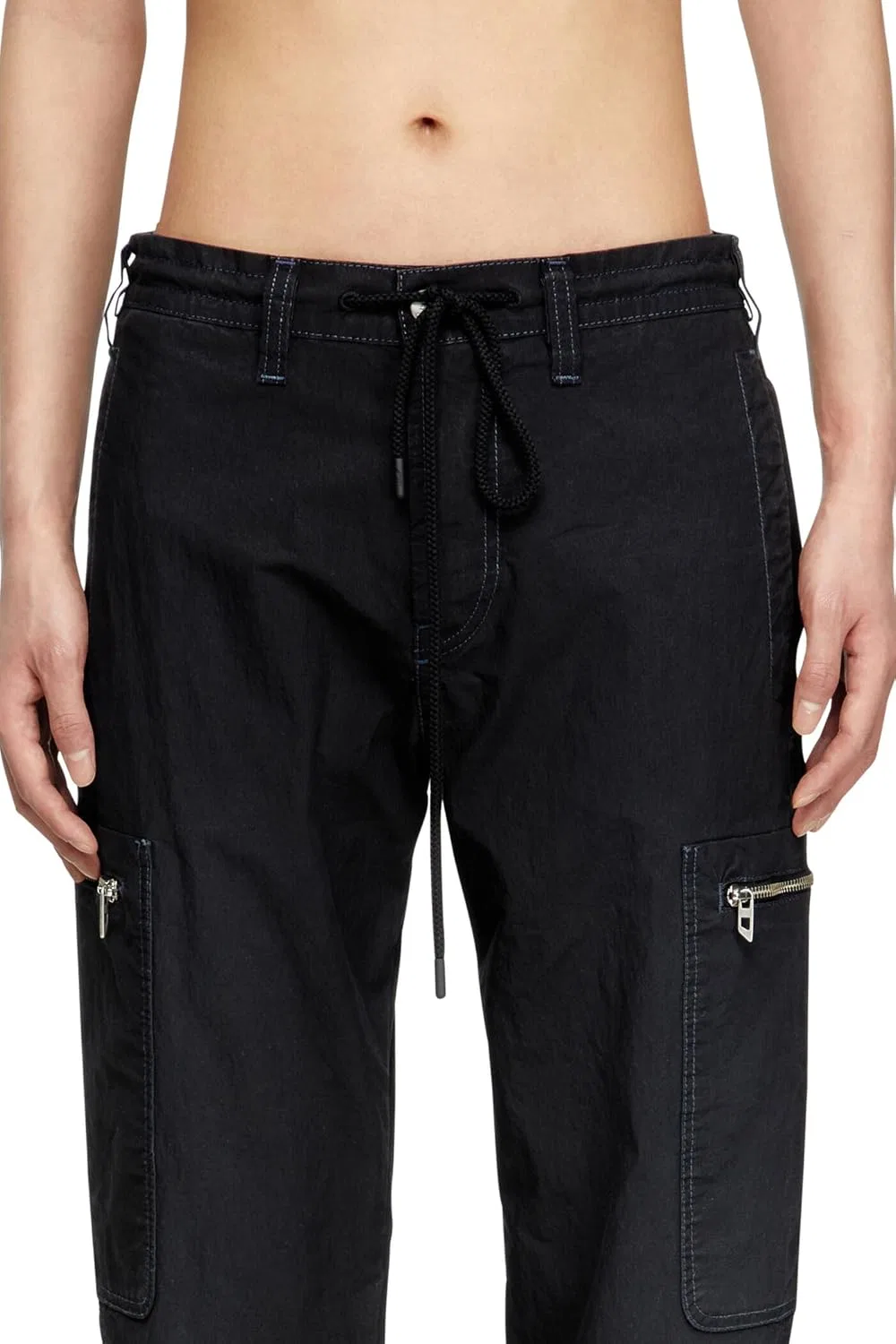 Джинсы Diesel D-Lab JoggJeans, черный/темно-серый — фото 2
