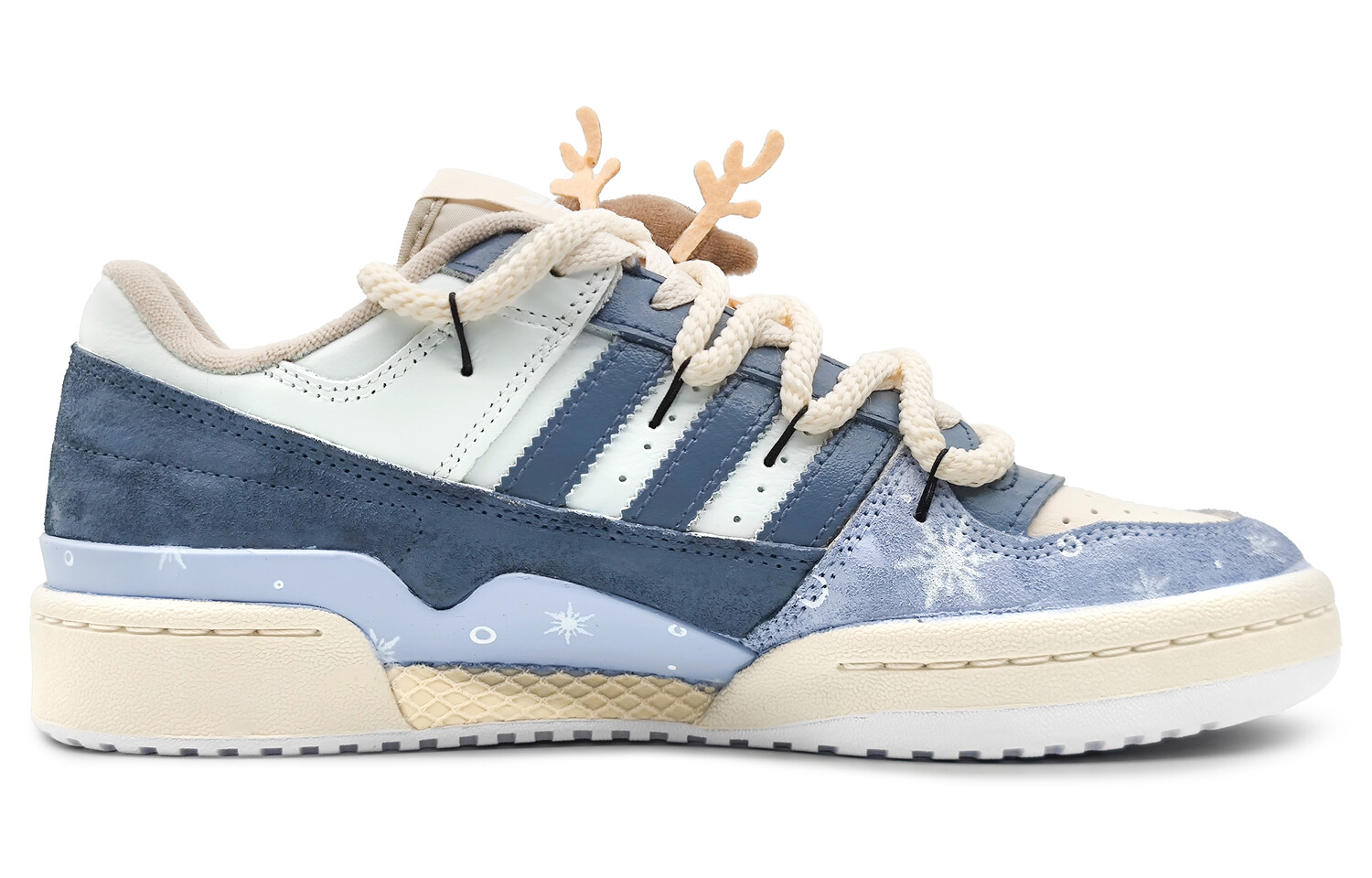Кроссовки Adidas Originals FORUM Skateboard Shoes Unisex Low-Top Beige