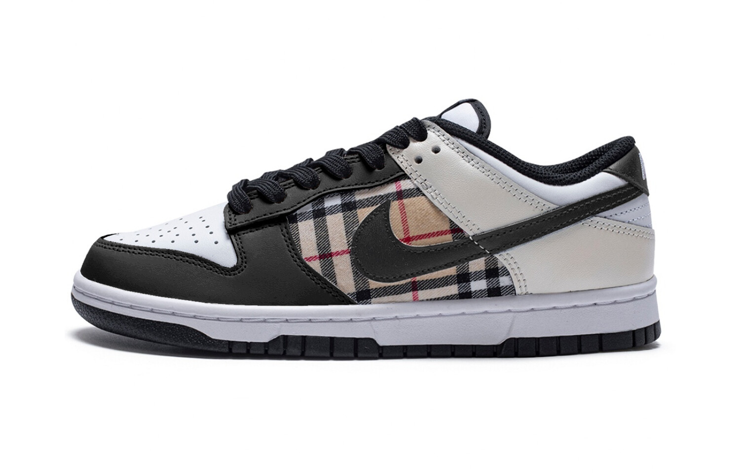 

Кроссовки Nike Dunk Skateboarding Shoes Men Low-top Fossil/Black/Fossil, цвет Off White