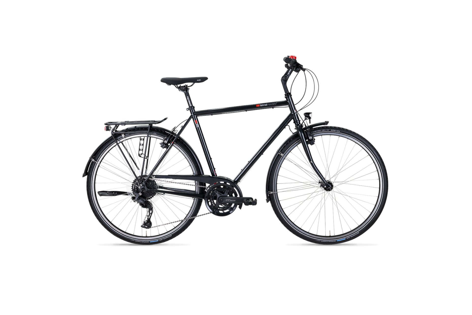 

Трекинговый велосипед Vsf Fahrradmanufaktur T-300 - hs22 - 28 дюймов - diamant, schwarz | ebony metallic
