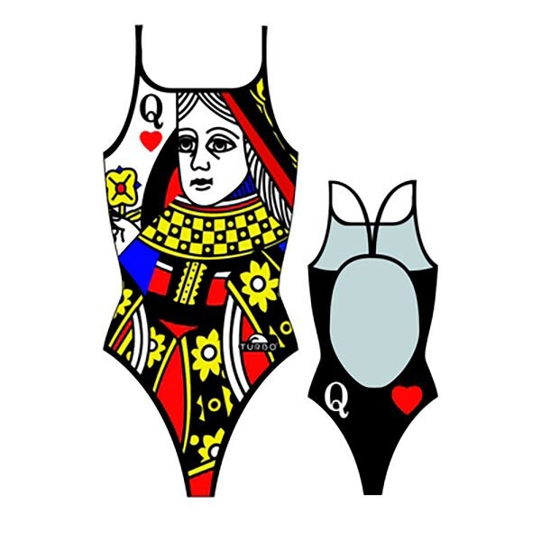 

Купальник Turbo Queen Of Hearts, черный