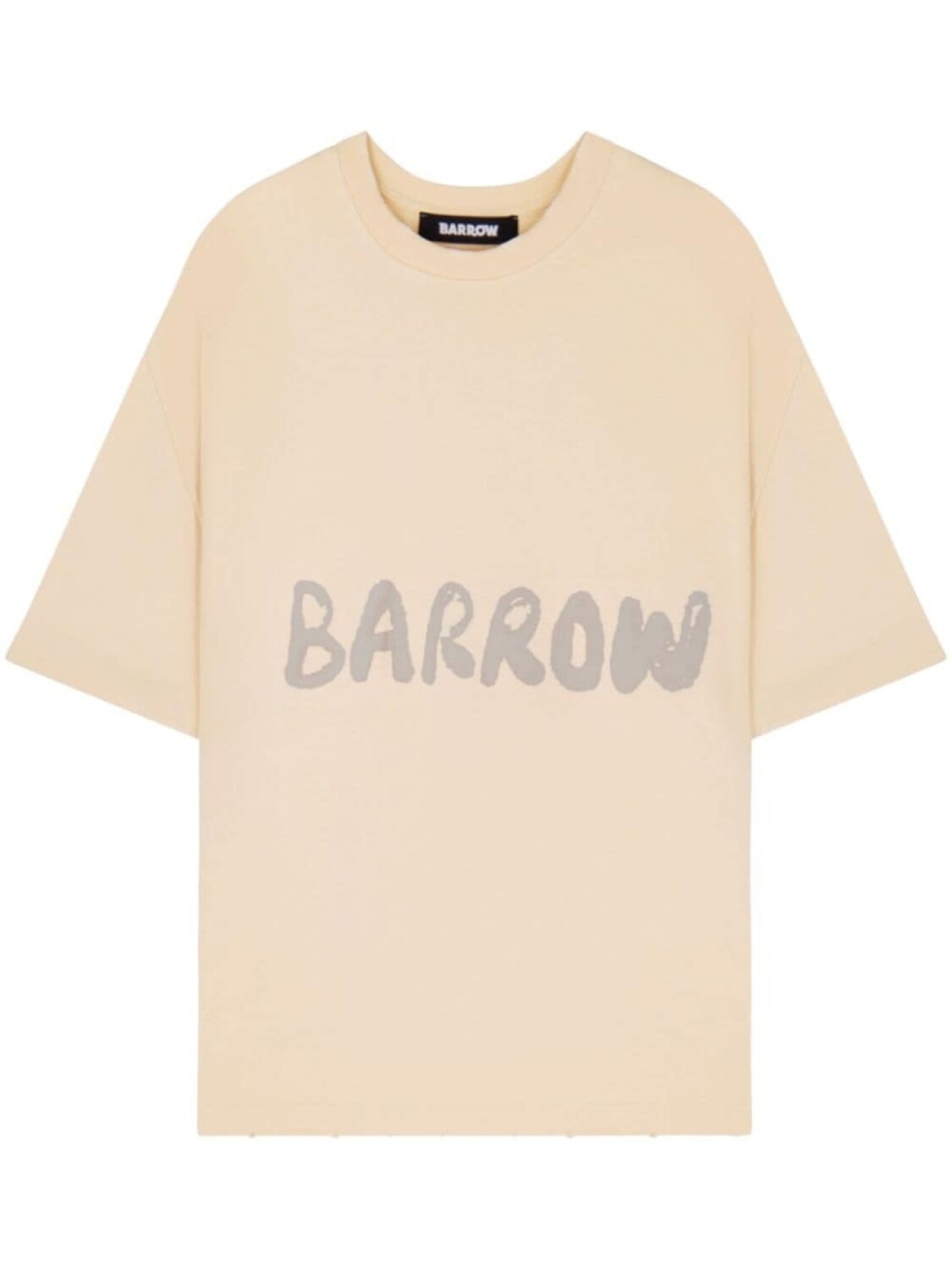 

BARROW футболка с логотипом, нейтральный цвет