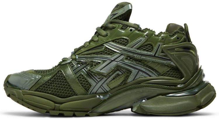 Кроссовки Balenciaga Runner Sneaker 'Dark Green', зеленый — фото 3