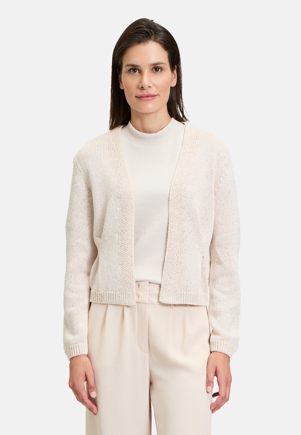 

Кардиган MIT PAILLETTEN Betty & Co, бежевый