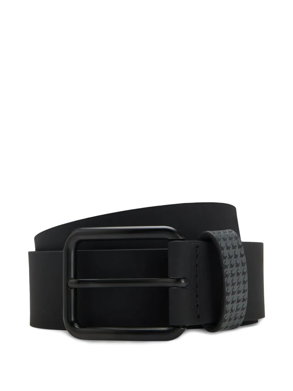 

Кожаный ремень BOSS, черный