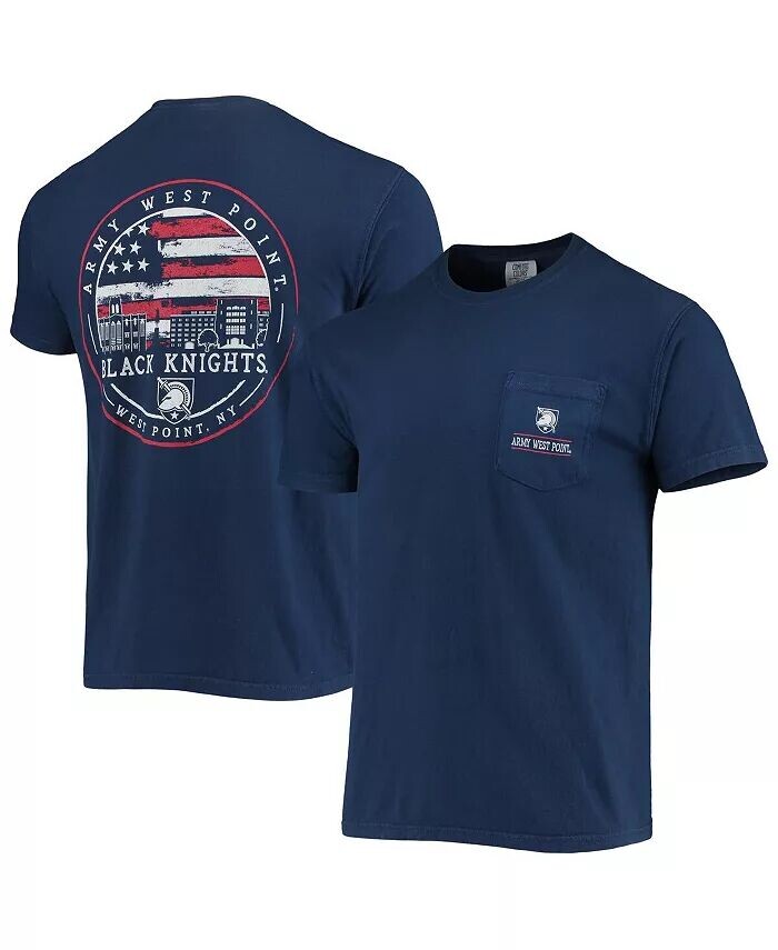 

Мужская футболка Black Knights Campus Americana Image One, синий