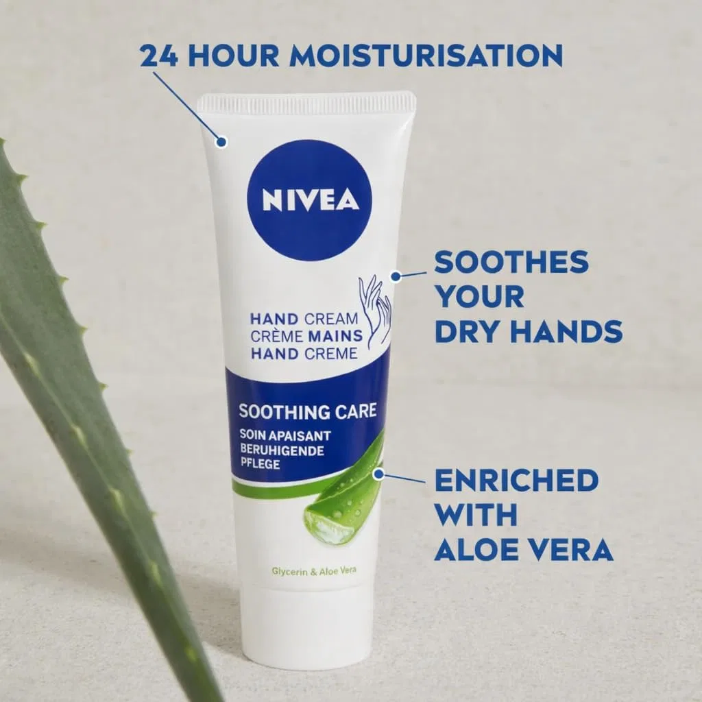 Крем для рук Nivea с алоэ вера, 100 мл Nivea — фото 3
