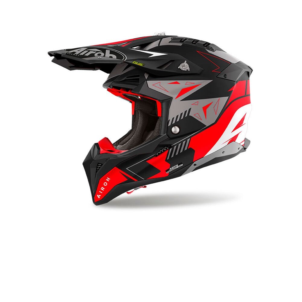 

Шлем для мотокросса Airoh AV3SP55 Aviator 3 Spin, разноцветный