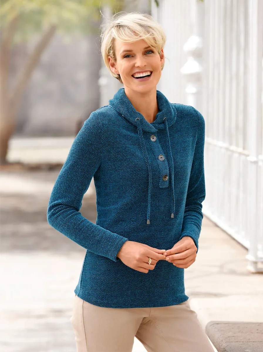 

Толстовка в стиле casual Casual Looks, цвет Topas-Meliert