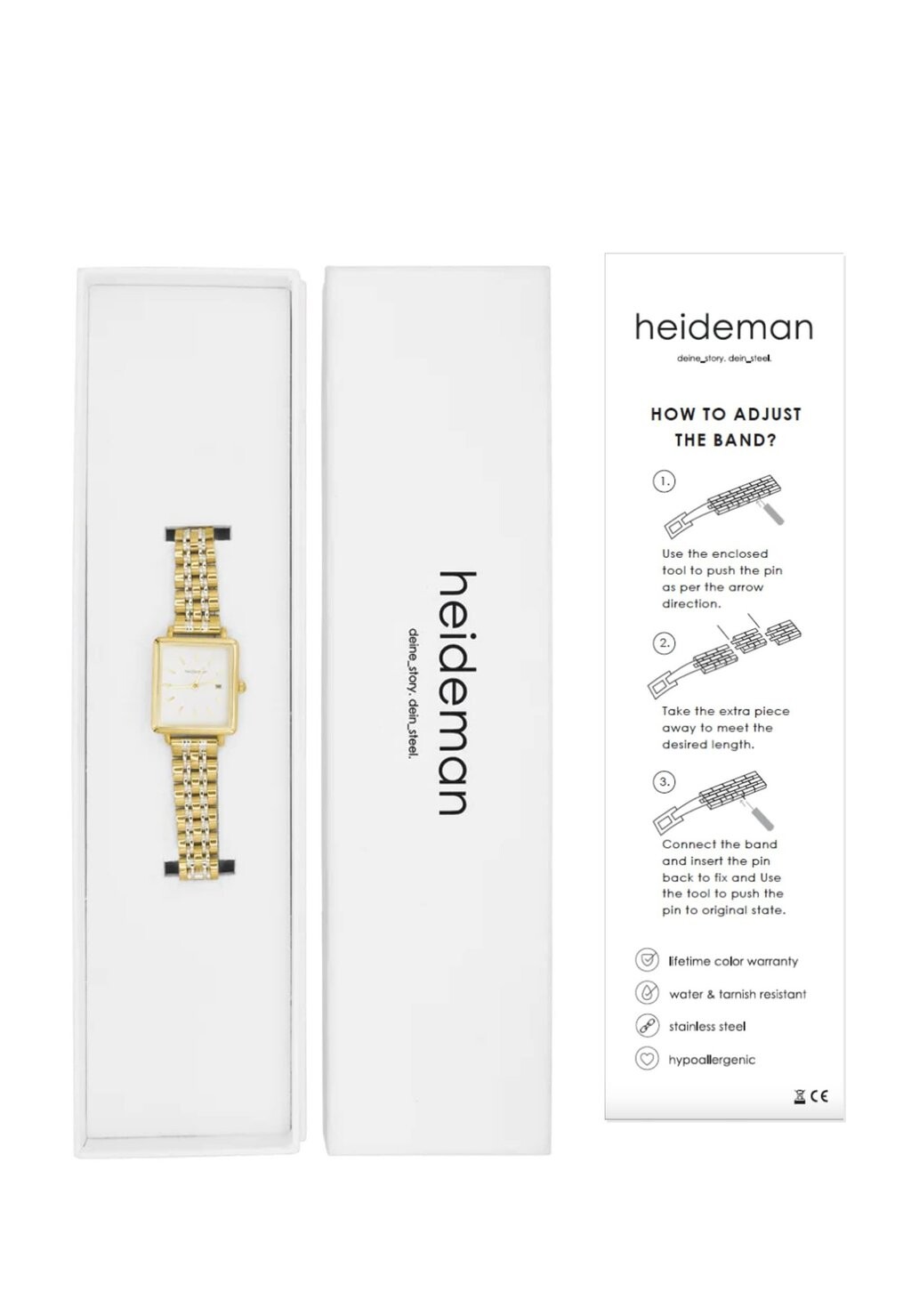 

Часы GRACIA UHR Heideman, золотого цвета