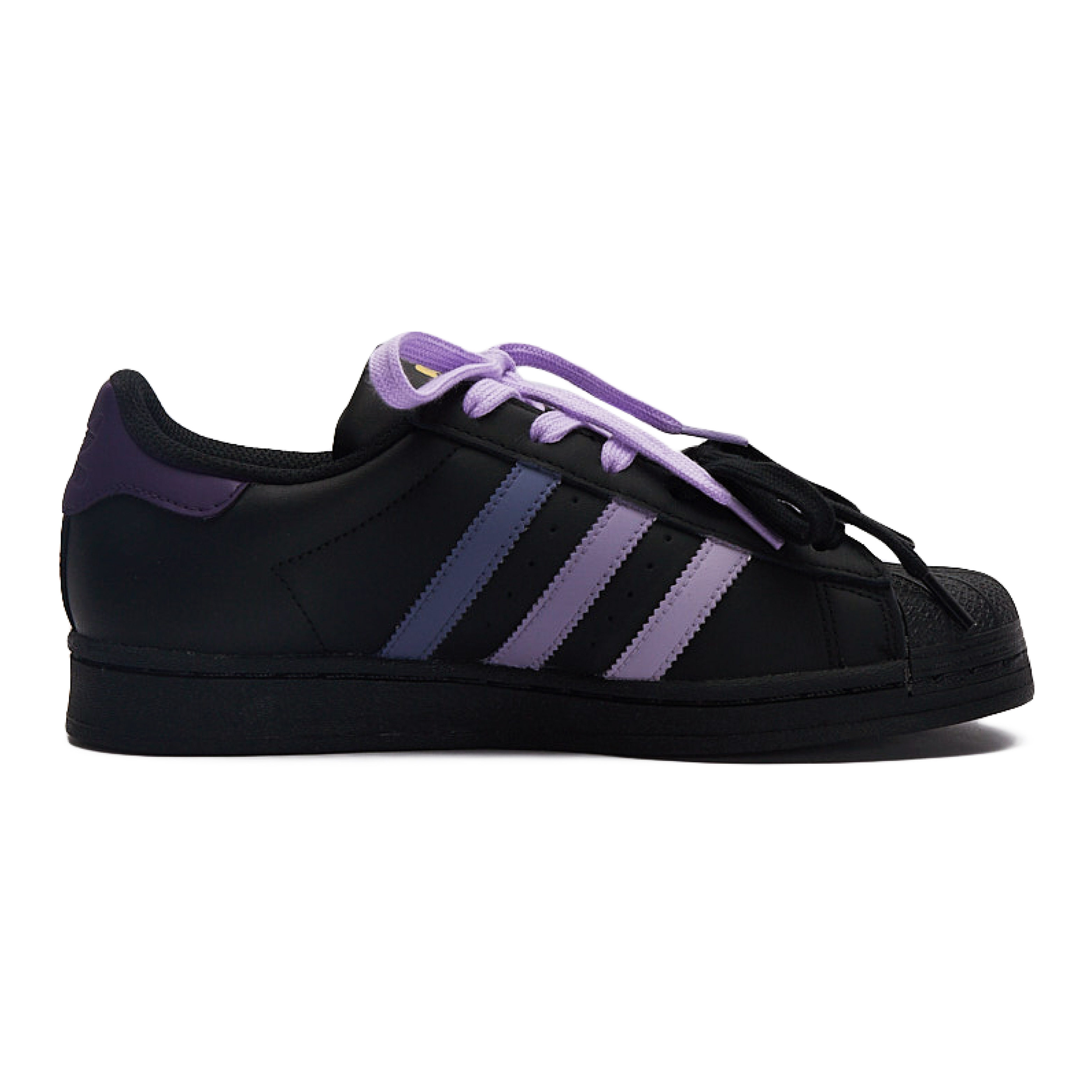 Детские кроссовки для скейтбординга Superstar J для начальной школы Adidas Originals, фиолетовый — фото 2