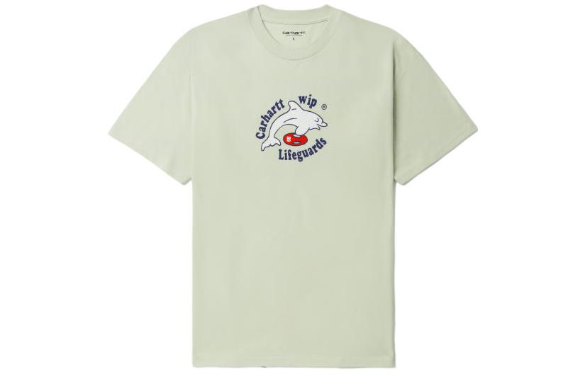

Carhartt WIP Футболка мужская светло-зеленая, Зеленый, Carhartt WIP Футболка мужская светло-зеленая