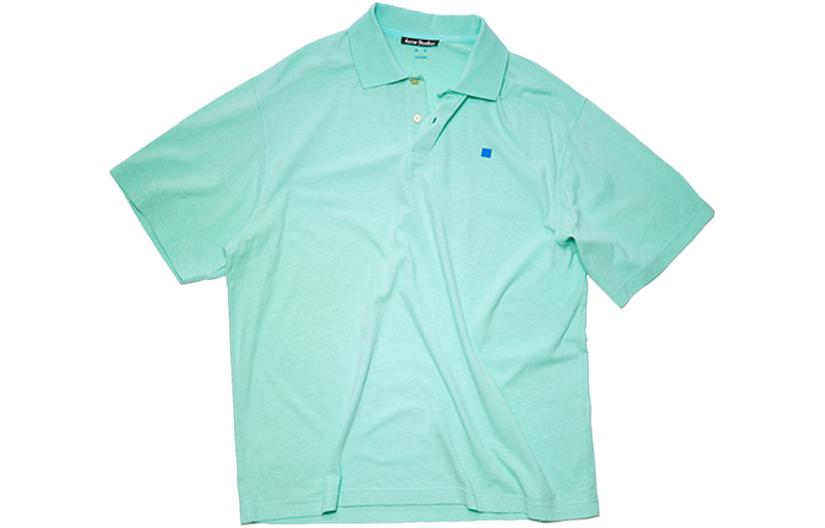 Унисекс поло Sea Bubble Green Acne Studios — фото 2