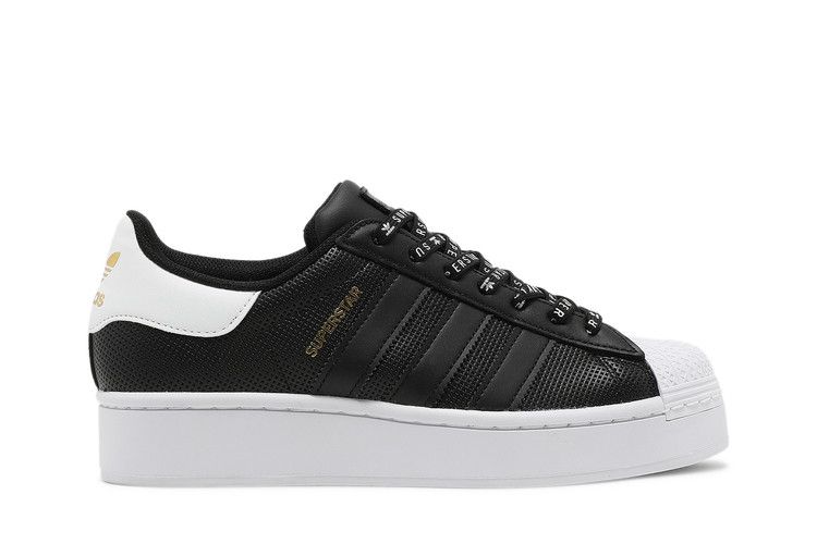 Кроссовки adidas Wmns Superstar Bold 'Core Black', черный — фото 2