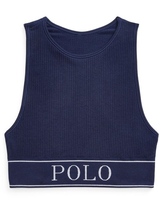 

Топ-Бюстье с воротником Polo Ralph Lauren, синий