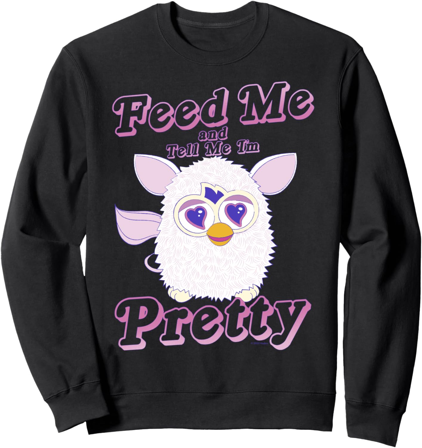 

Толстовка Furby Накорми меня и скажи, что я красивая, черная, Черный, Толстовка Furby Накорми меня и скажи, что я красивая, черная