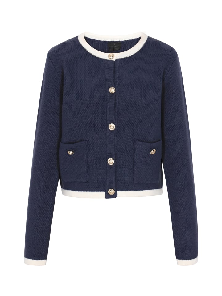 

Спортивная куртка DreiMaster Klassik, цвет navy offwhite