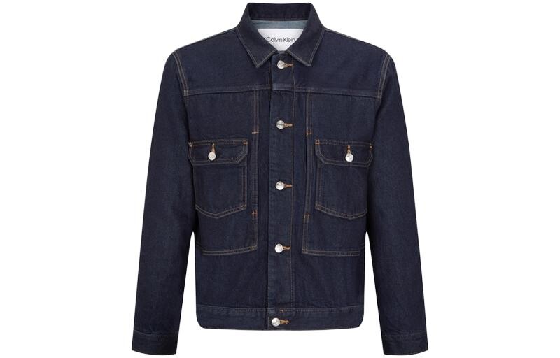 

Джинсовая куртка унисекс Calvin Klein, цвет Dark Blue