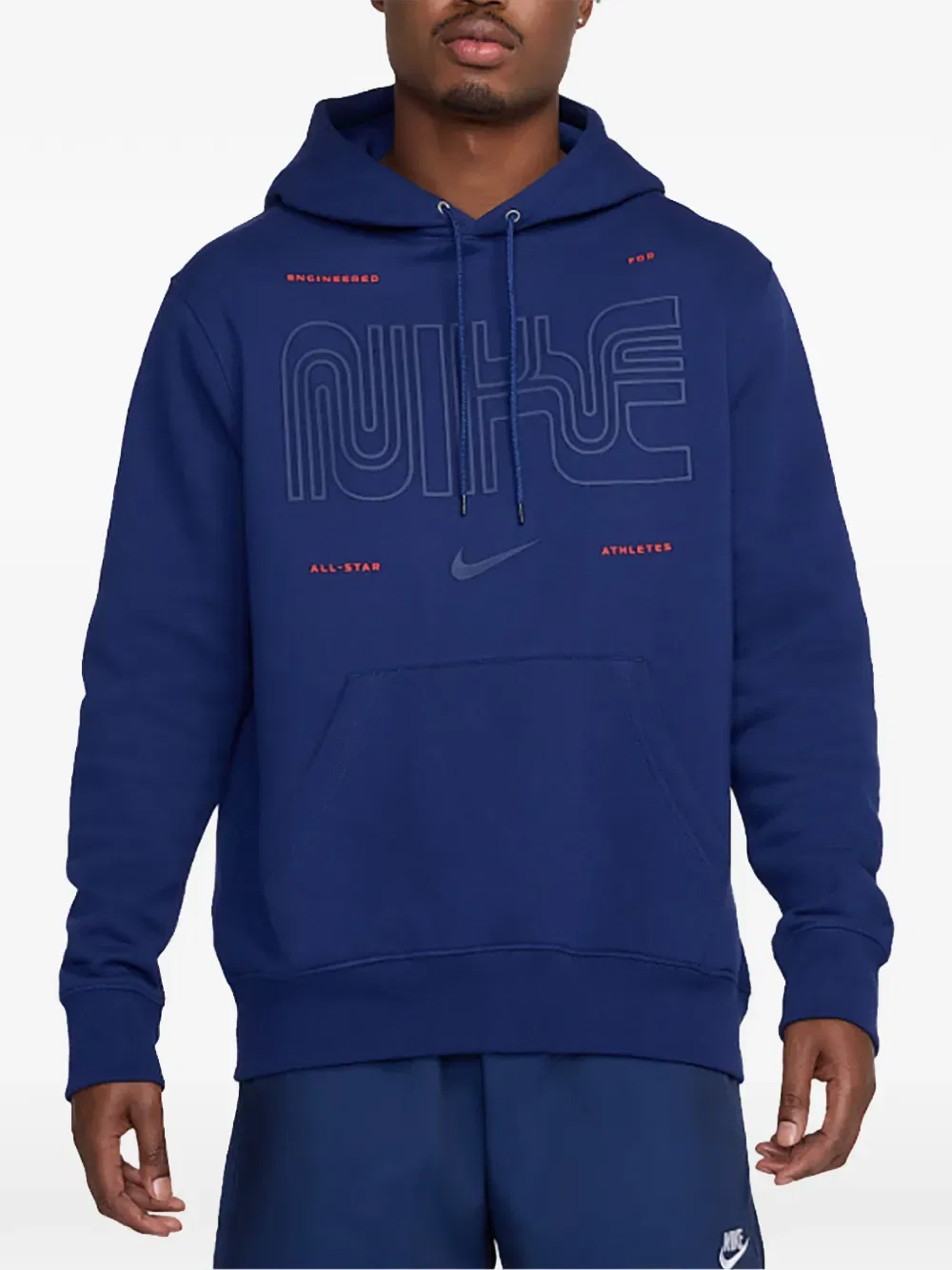 Худи с логотипом клуба Nike, синий