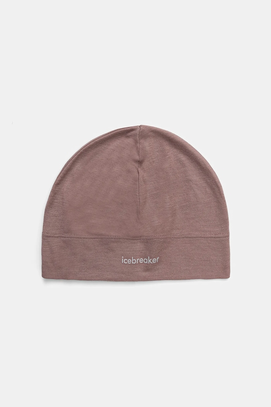 

Шапка из шерсти мериноса 200 Oasis Icebreaker, розовый