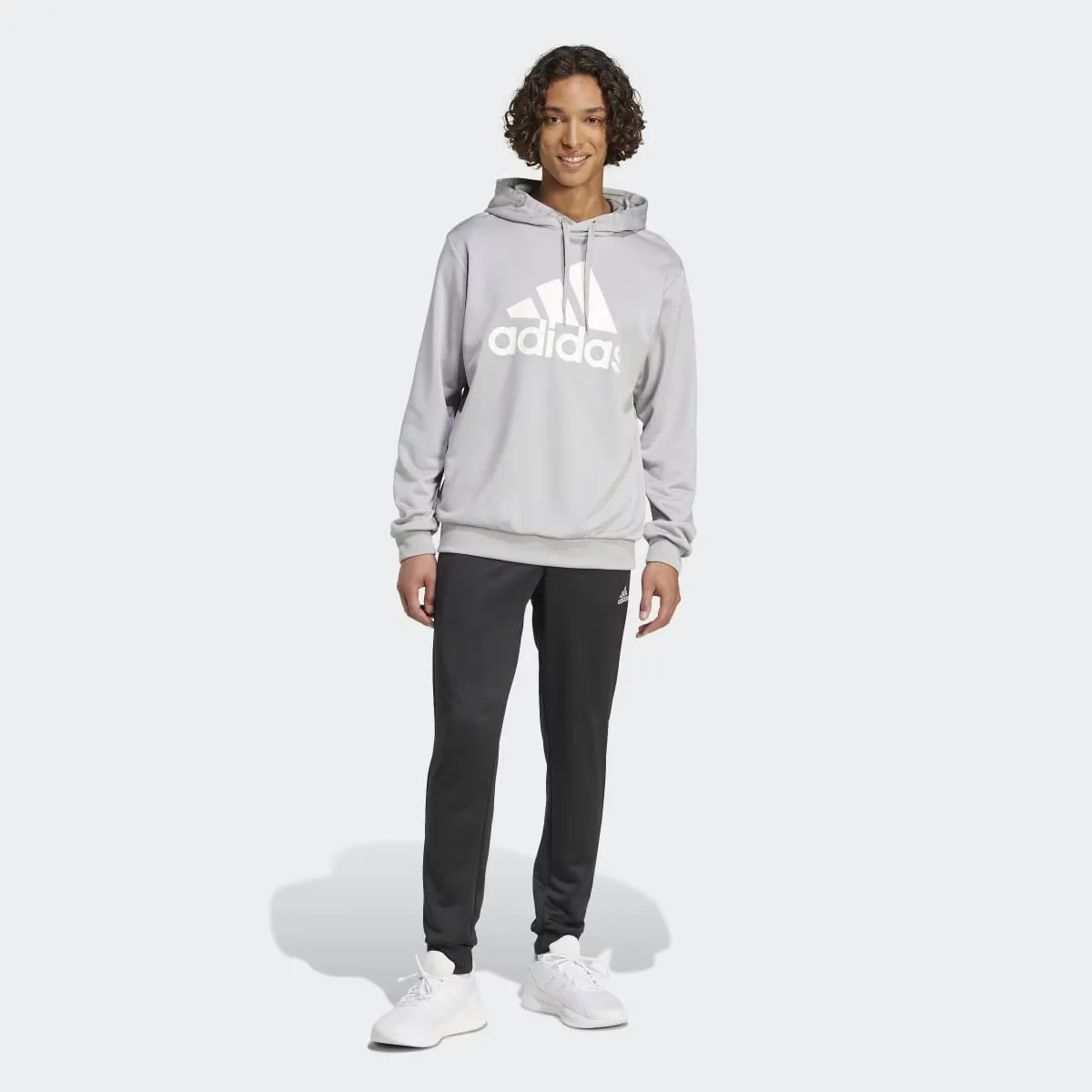 

Мужской спортивный костюм Adidas Sportswear French Terry, серый/черный