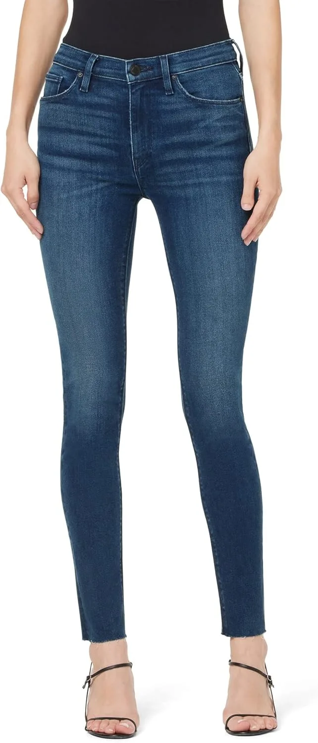 

HUDSON Jeans Barbara High-Rise Super Skinny Ankle в Eternal Clean