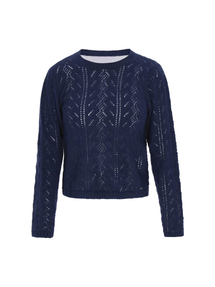 

DreiMaster Женский свитер темно-синего цвета