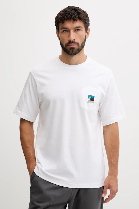 

Хлопковая футболка The North Face, белый