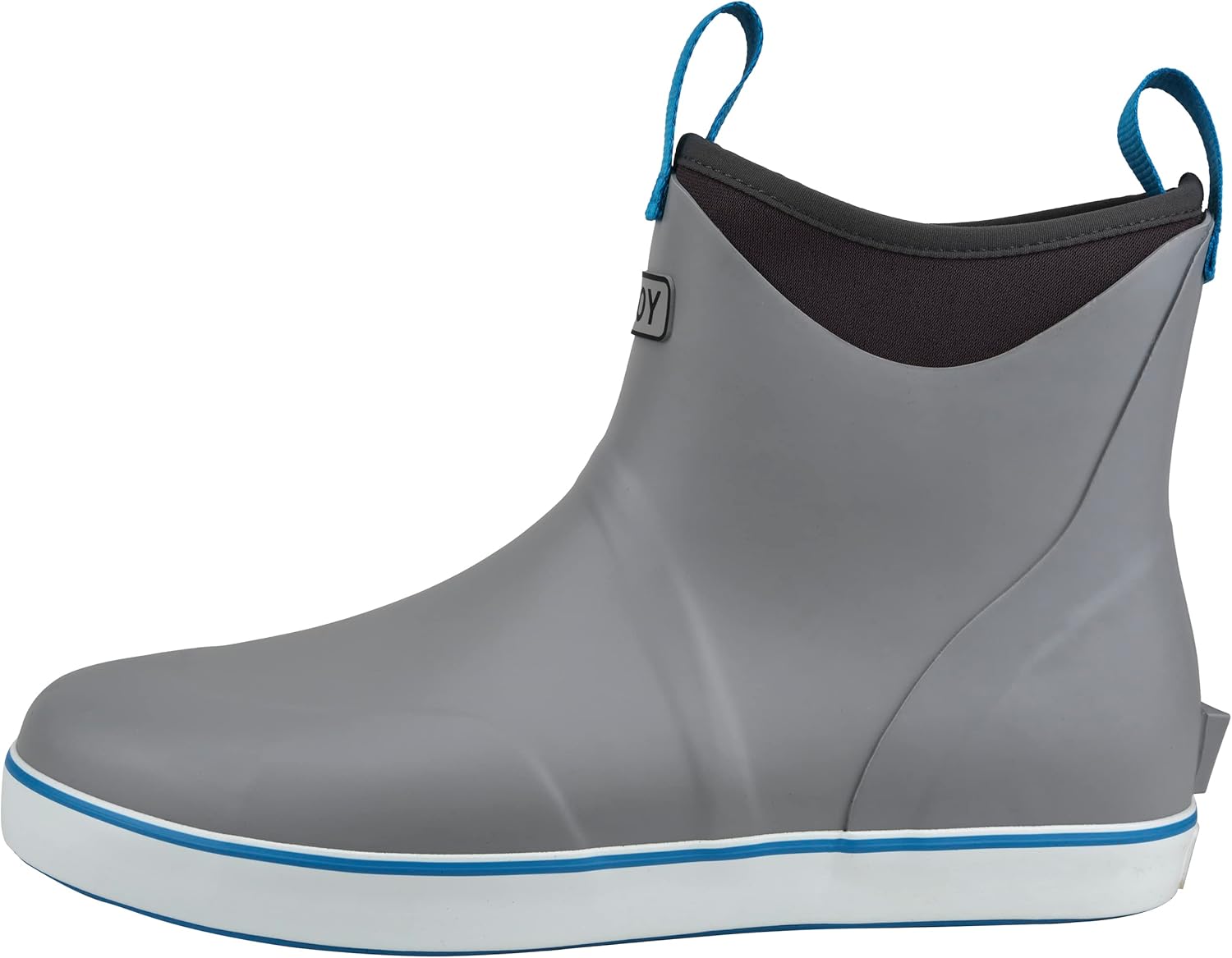 Сапоги Buoy для мужчин - короткие дождевые сапоги для мужчин Buoy Boots, Grey — фото 3