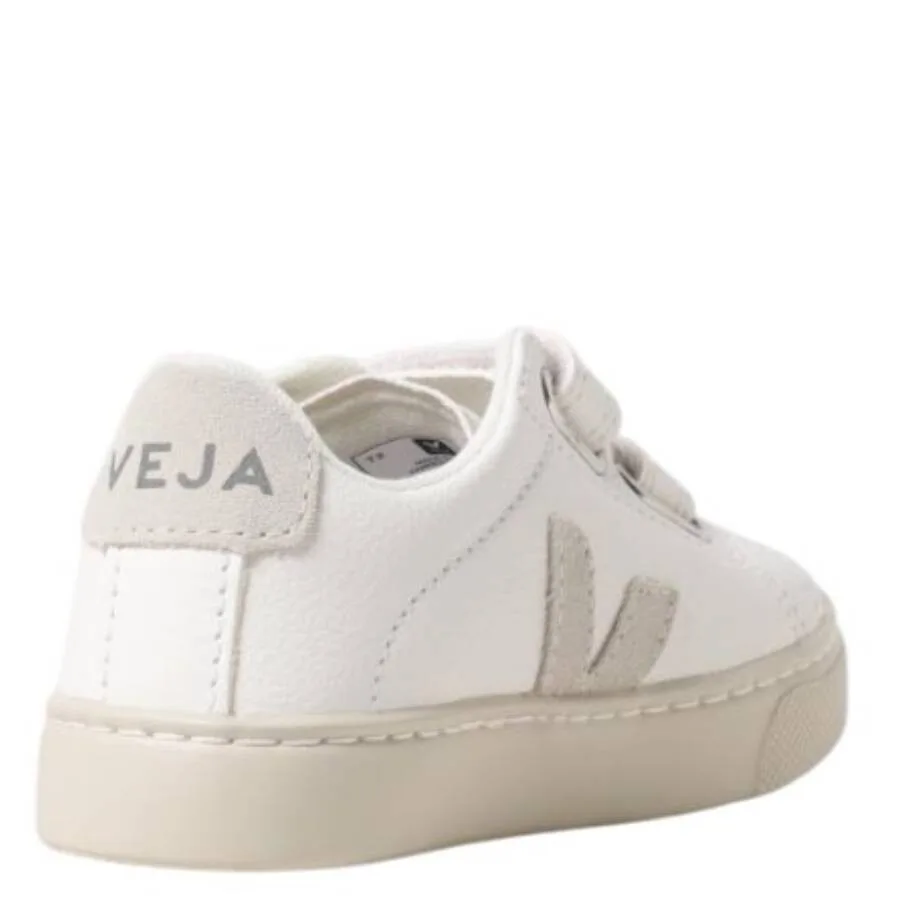 Кеды Veja Esplar Leather низкие, размер бренда 28 (11 для детей), белый — фото 3
