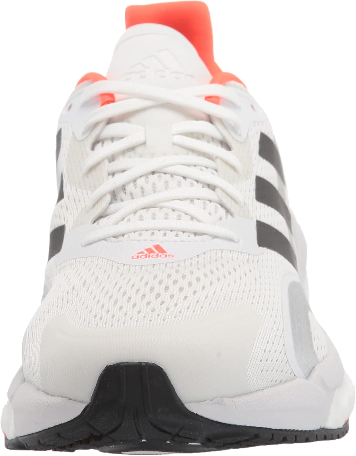 Мужские беговые кроссовки Adidas, белый/черный/красный — фото 2