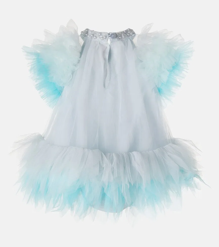 Детский комплект из тюлевого платья и панталон Baby Abu Dhabi Tutu Du Monde, синий — фото 3