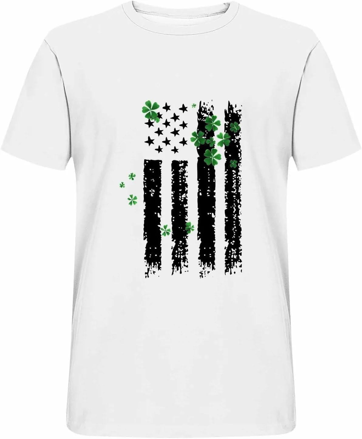 Футболка с принтом клевера St Patricks Day — фото 2