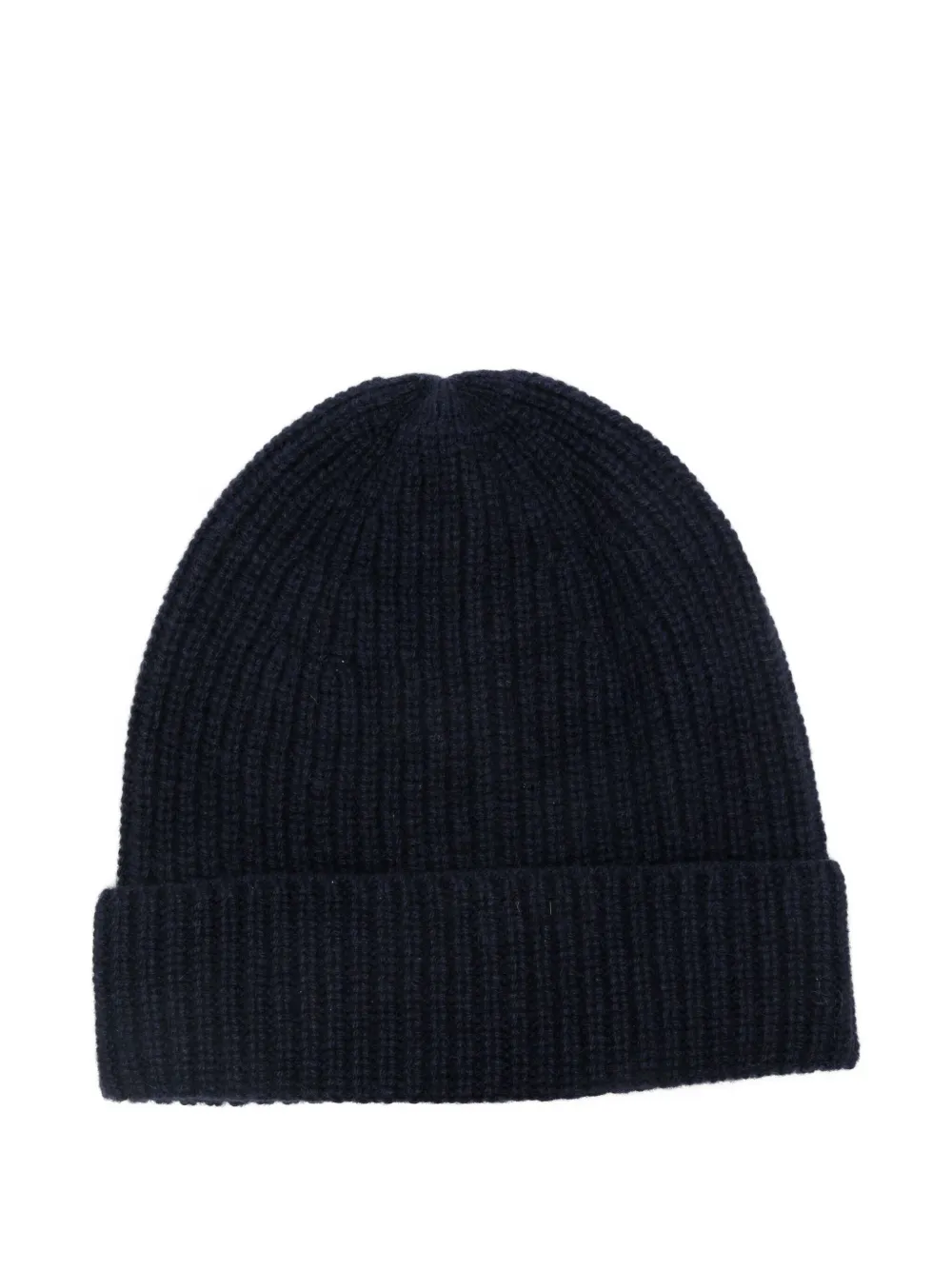 

Вязаная шапка в рубчик Daniele Fiesoli, синий