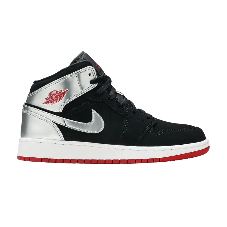 

Кроссовки Air Jordan Air Jordan 1 Retro Mid GS 'Johnny Kilroy', черный