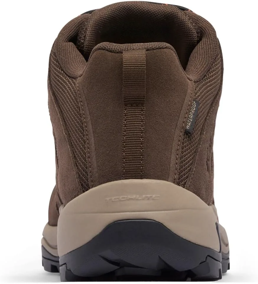 Мужские ботинки Columbia Redmond IV Mid водонепроницаемые, красные, оранжевый — фото 3