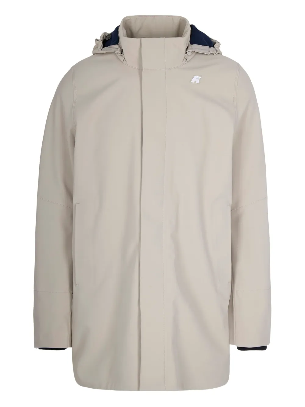 

Куртка с капюшоном и логотипом K-Way, нейтральный
