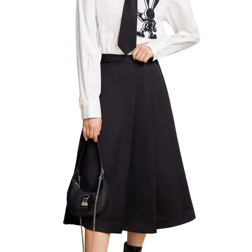 

Юбка Lily Elegant Retro A-Line Umbrella skirt, черный