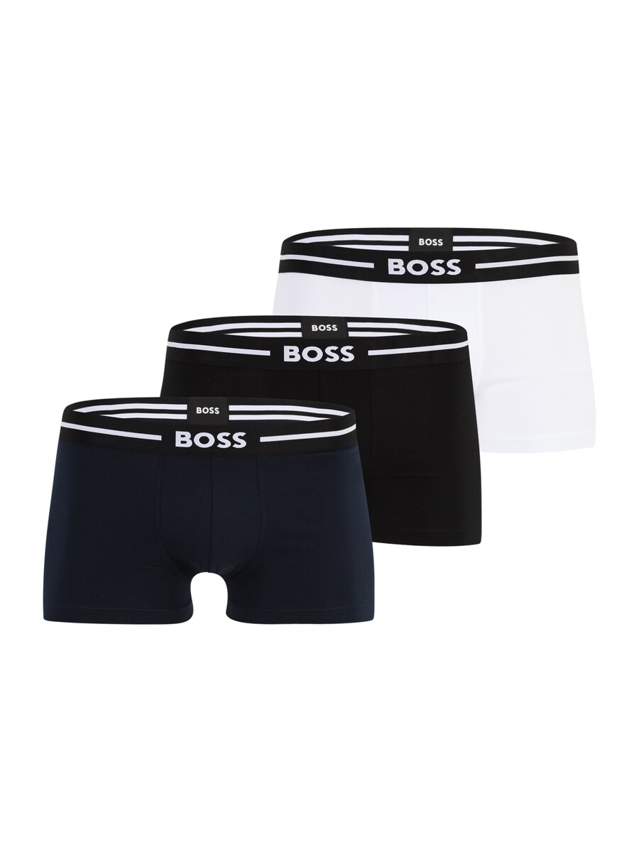 

Боксеры BOSS, цвет Dark blue/Black/White