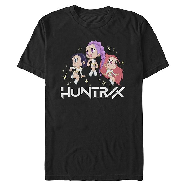

Футболка с принтом Men's kpop demon hunters chibi group Licensed Character