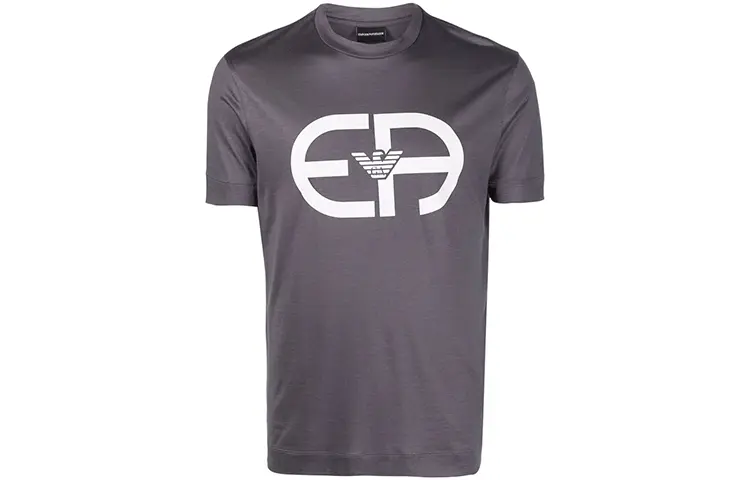 

Футболка мужская серая EMPORIO ARMANI