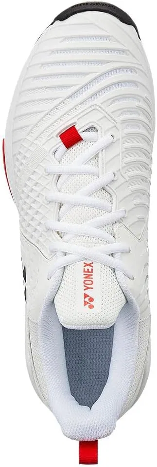 Мужские кроссовки для песчаных кортов Yonex Sonicage3 Wide, 2-White Red — фото 4